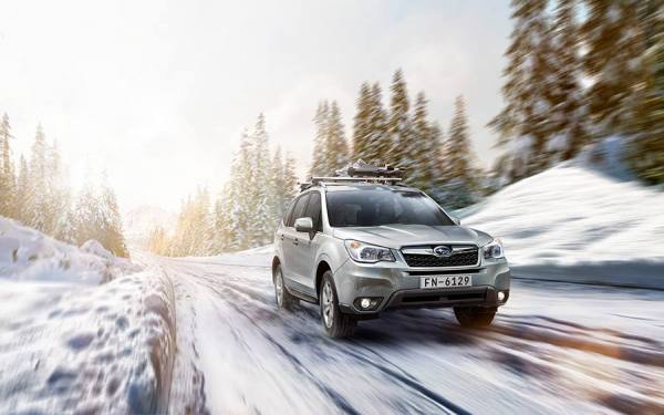 Photograph Carl Lyttle Subaru Snow on One Eyeland